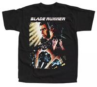 SftrDFsiu Blade Runner 1982 v10 T Shirt Tee Movie Poster S to 3XL Black L