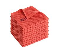 SFTXEY, 100% cotone Towels, confezione da 10 tea Towels Kitchen Towels, effetto nido d'ape ultra morbido, assorbente, asciugatura rapida per strofinacci