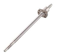 SFU1204 12mm 4mm Pitch 300mm Rolled Ballscrew with Backlash - Prevention Ballnut | High Efficiency & Low Friction for CNC / 3D Printers/Automation | Extended Service Life, 296g