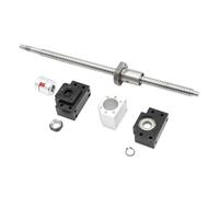 SFU1605 Set 1605 Vite a sfere rullata tipo C7 con dado a sfere terminale e alloggiamento del dado e BK/BF12 e giunto(550mm)