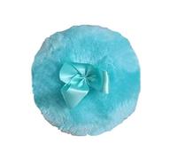 Sfuggino in polvere rotonda con fiocco a nastro - per bambini | Applicatore il corpo morbido adulti, strumento di sbuffo trucco portatile ideale viaggiare casa cosmetica e cura della pelle