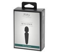 Vibratore massaggiante mini Sensation Wand della collezione Cinquanta Sfumature di Grigio (nero)