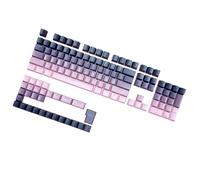 Sfumature nero Keycap messo con brillante attraverso la chiave di altezza dell'OEM del colpo doppio dei caratteri per le tastiere meccaniche