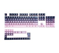 Sfumature nero Keycap messo con brillante attraverso la chiave di altezza dell'OEM del colpo doppio dei caratteri per le tastiere meccaniche