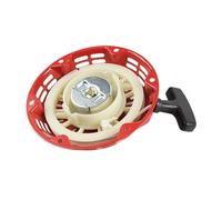 SFWWPFSKK Compatibile con GX160 GX200 5.5HP 6.5HP Motore for tosaerba Parti del motore Manuale Generatore Gruppo di avviamento a strappo Avviamento a strappo con riavvolgimento(WHITE)