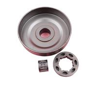 SFWWPFSKK Kit Cuscinetto ad Aghi for Corona pignone, Tamburo Frizione 3/8, 7 Denti, scanalatura Piccola, 19 mm, Compatibile con 50, 51, 55, 154, 254, Parti for Utensili for Motosega universali