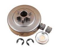 SFWWPFSKK Kit Morsetto Cuscinetto Tamburo Frizione Trasmissione a Catena da 3/8 di Pollice Compatibile con 017 018 MS170 MS180 MS210 MS230 MS250 021 023 025 Parti Motosega Universale