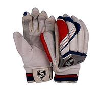 SG Batting Gloves Club | RH, Junior Size, Multicolor | Professional Grade Padded Gloves | Superior Finger Protection | Comfortable & Durable Wicketkeeper Gloves for Junior Cricketers