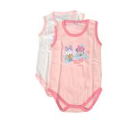 SG Body neonato neonata DISNEY confezione 2 capi spalla larga puro cotone underw