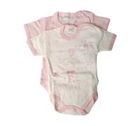 SG Body neonato neonata ELLEPI confezione 2 capi mezza manica aperto sulla spall
