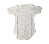 SG Body neonato neonata ELLEPI mezza manica aperto sulla spalla cotone underwear