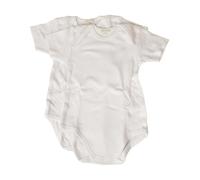 SG Body neonato neonata LIABEL confezione 2 capi mezza manica cotone underwear a