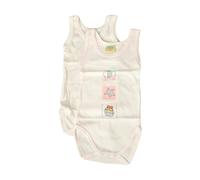 SG Body neonato neonata LIABEL confezione 2 capi spalla larga cotone underwear a