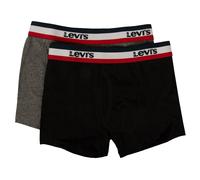 SG Boxer bimbo LEVI'S maschio ragazzo confezione 2 capi cotone elasticizzato ela