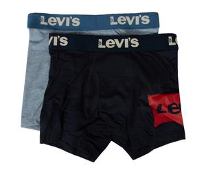 SG Boxer bimbo LEVI'S maschio ragazzo confezione 2 capi cotone elasticizzato ela