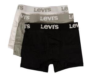 SG Boxer bimbo LEVI'S maschio ragazzo confezione 3 capi cotone elasticizzato ela