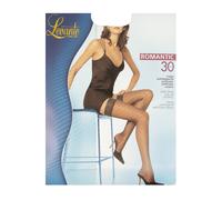 SG Calza autoreggente calze donna 30 den 33 dtex setificata opaca balza pizzo LE