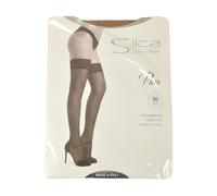 SG Calza autoreggente SILCA 30 denari con elagante bordo in pizzo articolo PLUS