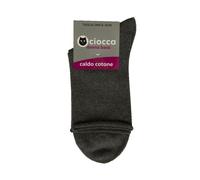 SG Calza calzino basso donna calzini corti bordino senza elastico taglio vivo ca