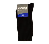 SG Calza uomo CIOCCA alta sottoginocchio misto lana a coste articolo 560