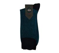 SG Calza uomo CIOCCA mille912 un paio di calze corte basse a coste puro cotone a