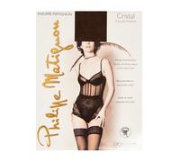 SG Calze autoreggenti calza donna 30 den setificata opaca balza pizzo PHILIPPE M