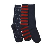 SG Calze uomo GUESS 3 paia di calze lunghe alte con scatola cotone con logo arti