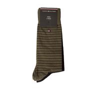 SG Calze uomo TH TOMMY HILFIGER 2 paia di calzini trunk bassi in cotone assortit