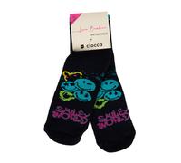 SG Calzino bimba CIOCCA ragazza un paio di calze corte basse antiscivolo misto c