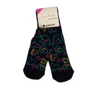 SG Calzino bimba CIOCCA ragazza un paio di calze corte basse antiscivolo misto c