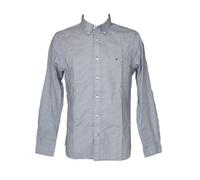 SG Camicia uomo TH TOMMY HILFIGER manica lunga puro cotone con bottoni al collet
