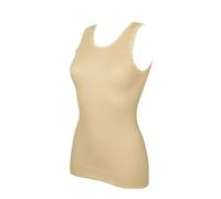 SG Camiciola canottiera RAGNO donna spalla larga con pizzo cachemirette leggera