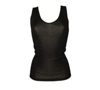 SG Camiciola donna cotone filo di scozia scollo V canottiera spalla larga RAGNO