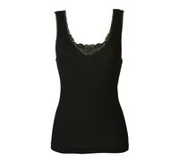 SG Camiciola donna FILAM spalla larga pyro cotone inserti in pizzo macramè artic