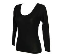 SG Camiciola donna manica lunga 85% lana merino e 15% seta RAGNO articolo 074029