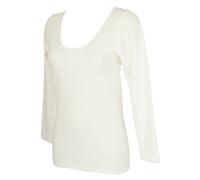 SG Camiciola donna manica lunga sintonia lana e cotone RAGNO articolo 072459 SIN