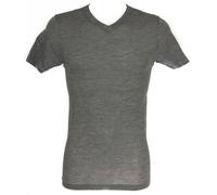 SG Camiciola uomo t-shirt intima scollo V manica corta wool & silk WSK RAGNO art