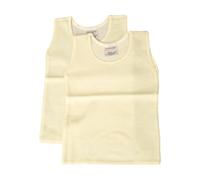 SG Canotta neonato neonata LIABEL spalla larga vogatore 2 capi cotone sulla pell