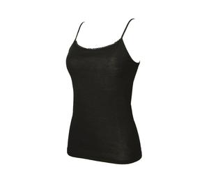 SG Canottiera top laccino donna camiciola 85% lana e 15% seta RAGNO articolo 076