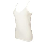 SG Canottiera top laccino donna camiciola cotone sulla pelle lana fuori RAGNO ar