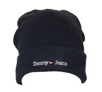 SG Cappello berretto TOMMY HILFIGER JEANS con risvolto misto cotone articolo AW