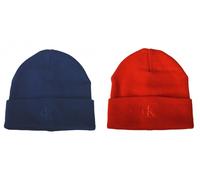 SG Cappello CALVIN KLEIN cuffia berretto con rovescia con logo ricamato articolo