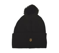 SG Cappello donna TOMMY HILFIGER con risvolto logo di metallo e pon pon articolo