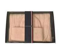 SG Cappelo TOMMY HILFIGER con rovescia e logo ricamato + sciarpa confezione rega