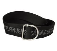 SG Cintura uomo CK CALVIN KLEIN JEANS alta cm 4 in tessuto con scritta ripetuta