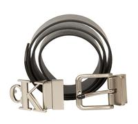 SG Cintura uomo CK CALVIN KLEIN JEANS con due fibbie accorciabile e reversibile