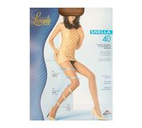 SG Collant calze donna 40 den 44 dtex compressione graduata cuciture piatte LEVA