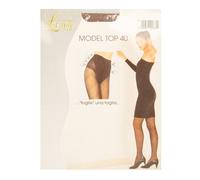 SG Collant calze donna 40 den setificato opaco elasticizzato corpino a tramatura