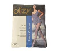 SG Collant donna GLIZY calza melange effetto metallico tassello in cotone artico