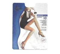 SG Collant donna LEVANTE 10 den tassello in cotone cucitute piatte articolo MATI